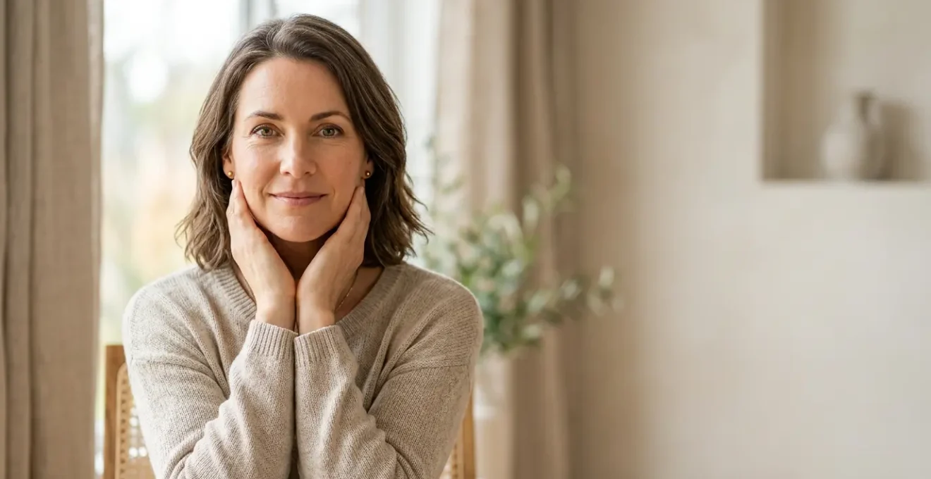 Professional middle-aged adult maintaining healthy vision through natural eye care habits