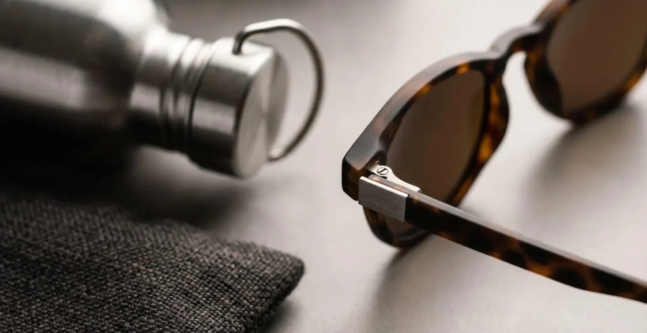 Essential items for NHS eye hospital visit including sunglasses for post-dilation light sensitivity